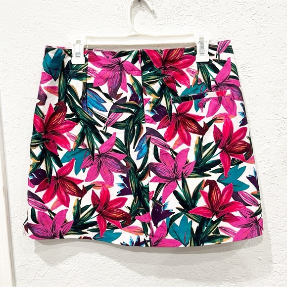Lady Hagen Skirt Women's 8 Skort Paradise Found Golf Preppy Resortwear NWT - Picture 3 of 5